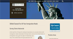 Desktop Screenshot of linetskylaw.com